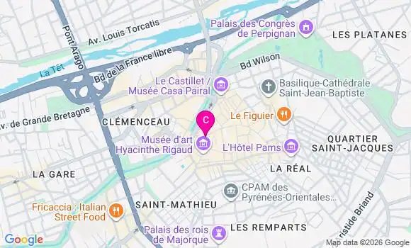 Localisation Centre de Santé Perpignan