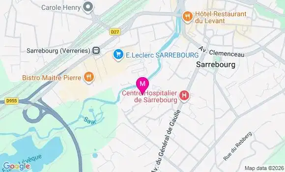 Localisation Ehpad Les Jardins
