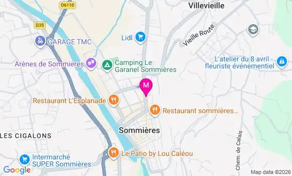 Localisation Ehpad La Coustourelle
