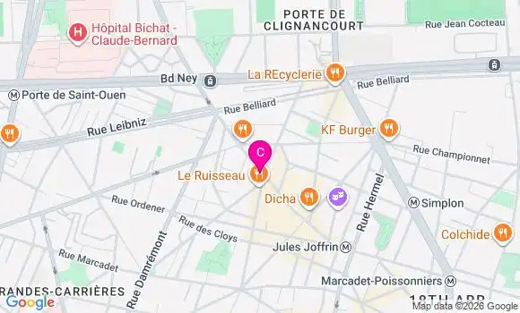 Localisation Centre de Santé Médico Dentaire du Poteau