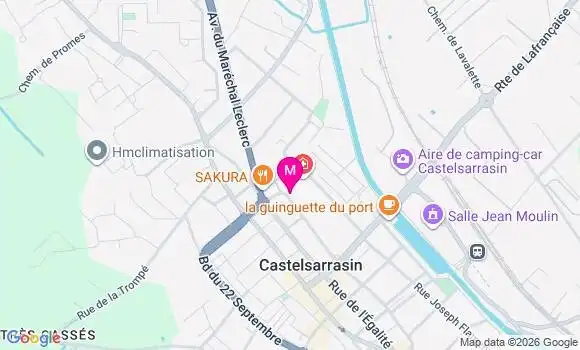 Localisation Centre de Santé Pluriprofessionnel Apas 82