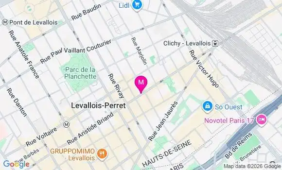Localisation Centre de Santé Dentaire Alavia