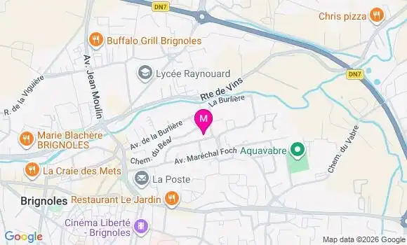 Localisation Centre de Santé Dentaire