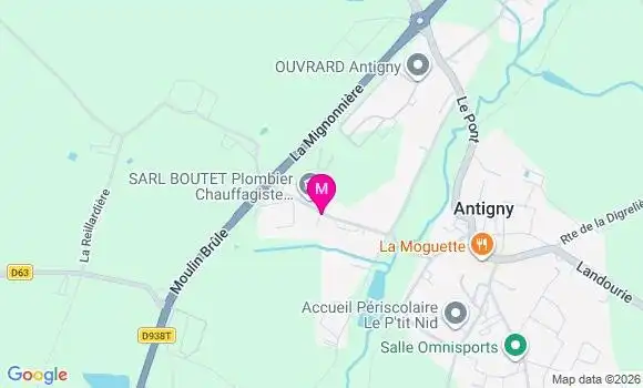 Localisation Ehpad Le Bocage
