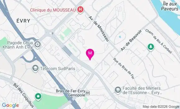 Localisation Centre de Santé Smile