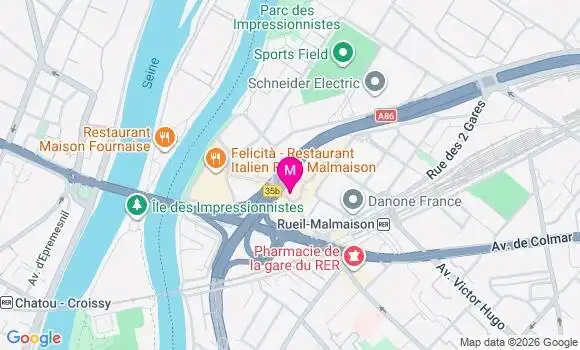 Localisation Centre de Santé Dentaire de France