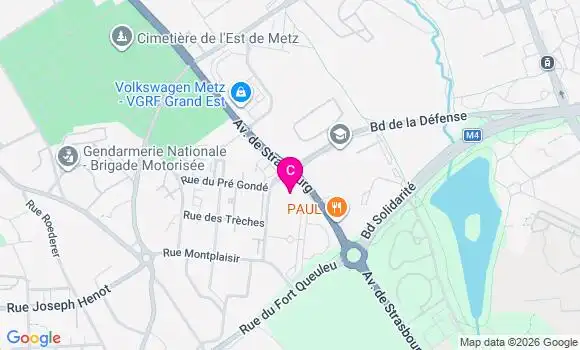 Localisation Centre de Santé Dentaire Utml