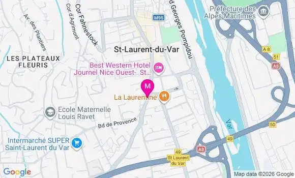 Localisation Centre de Santé Dentaire Mutualiste