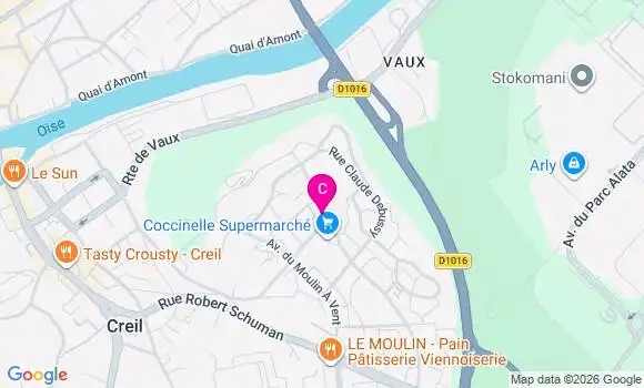 Localisation Centre de Santé Polyvalent Vinci