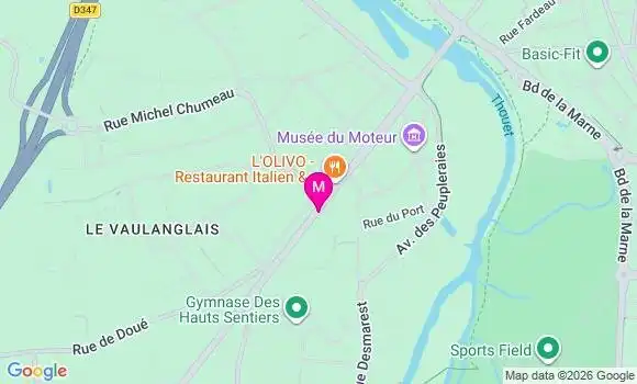 Localisation Ehpad Sainte Anne