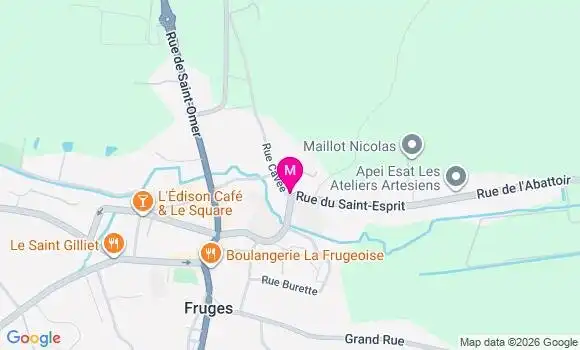 Localisation Ehpad Les Epriaux