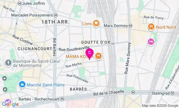 Localisation Centre de Santé Admd Myrha