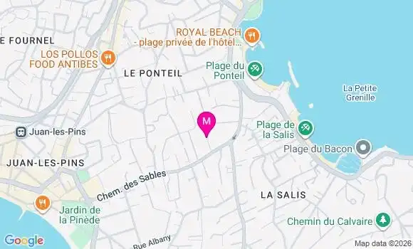 Localisation Centre de Santé Dentaire Antibes Etoile