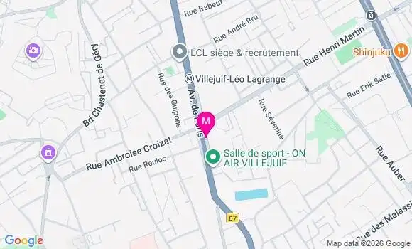 Localisation Centre de Santé Médical et d