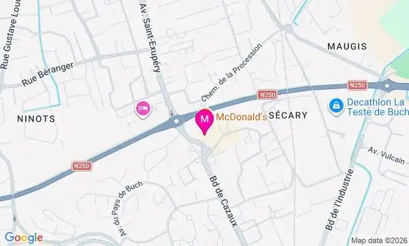 Localisation Centre de Santé Dentaire Bassin d