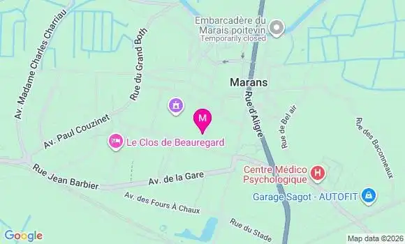 Localisation Ehpad Résidence d