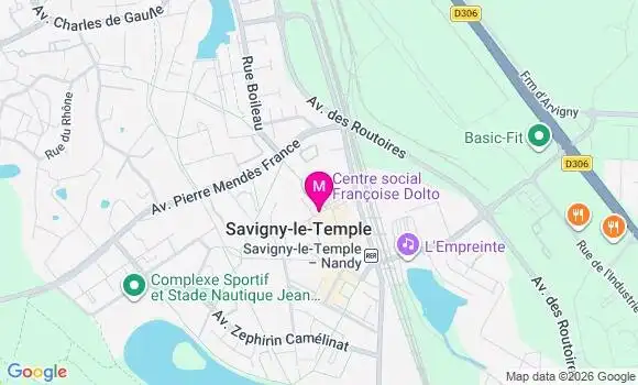 Localisation Centre de Santé Leon Blum