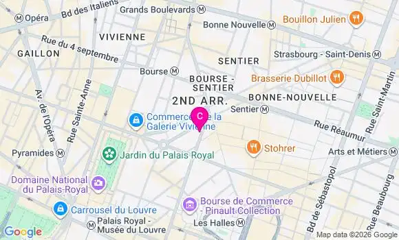 Localisation Centre de Santé Dentaire Clinadent Paris Louvre
