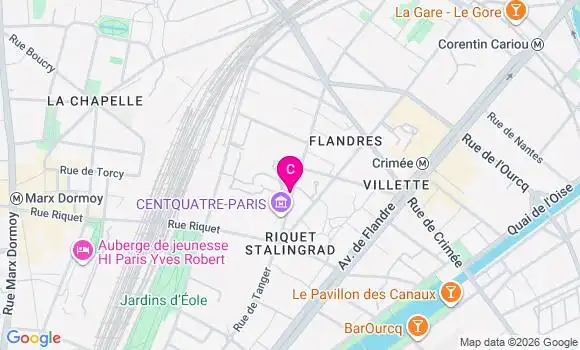 Localisation Centre de Santé Médico Dentaire Curial