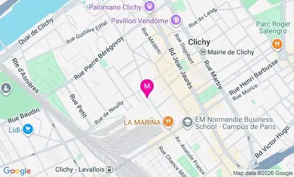 Localisation Centre de Santé Médico Dentaire Cmdnop