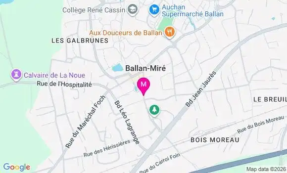 Localisation Ehpad de Beaune