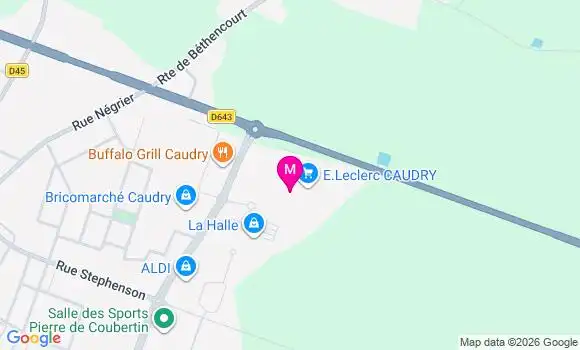Localisation Ehpad Leonce Bajart