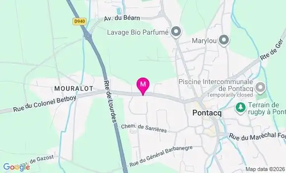 Localisation Ehpad Clos de l