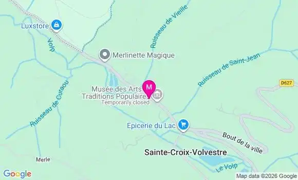 Localisation Ehpad Résidence la Vallee du Volp