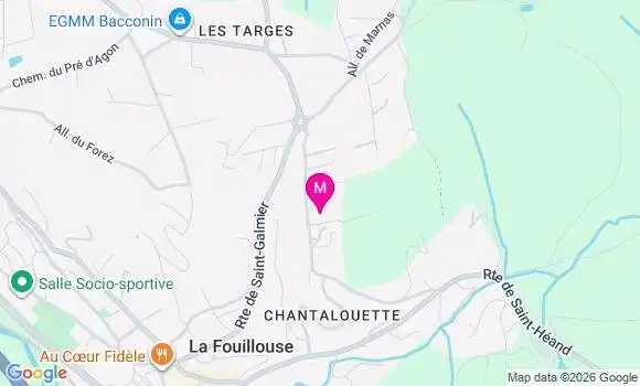 Localisation Ehpad La Praniere
