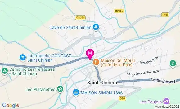 Localisation Ehpad Les Oliviers
