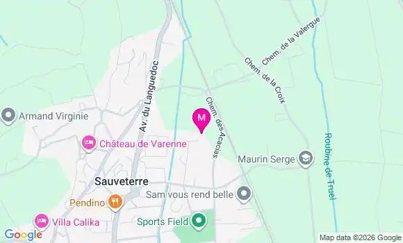 Localisation Ehpad Les Lavandines