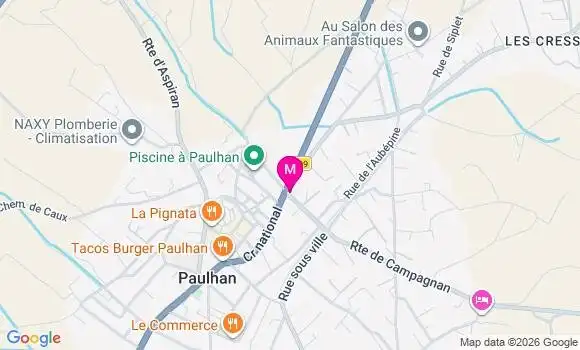 Localisation Ehpad Vincent Badie
