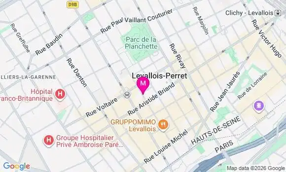 Localisation Centre de Santé Médico Dentaire Carnot