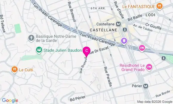 Localisation Centre de Santé Bouchard
