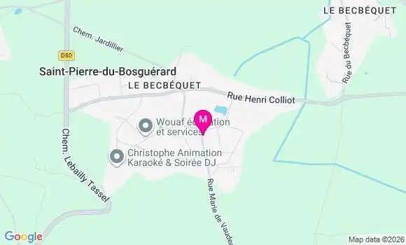 Localisation Ehpad Le Bosguerard