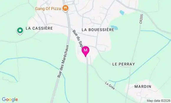 Localisation Résidence Pere Brottier