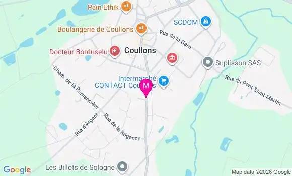 Localisation Ehpad La Chanterelle