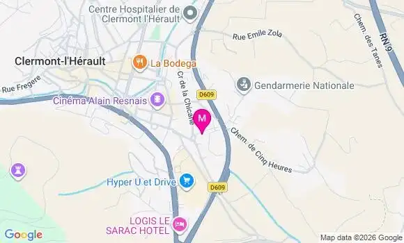 Localisation Ehpad Leon Ronzier Joly