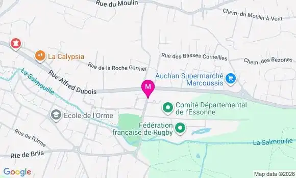 Localisation Ehpad Résidence du Parc de Bellejame