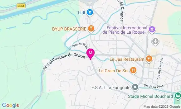 Localisation Ehpad Résidence les Melodies