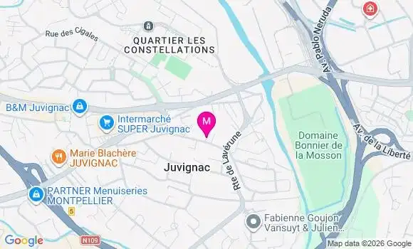 Localisation Ehpad Résidence la Cypriere