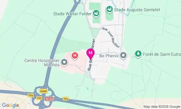 Localisation Ehpad Marcel Paul