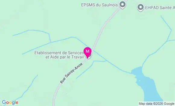 Localisation Ehpad Sainte Anne