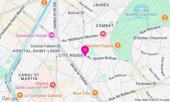 Localisation Centre de Santé Iyar Médico Dental