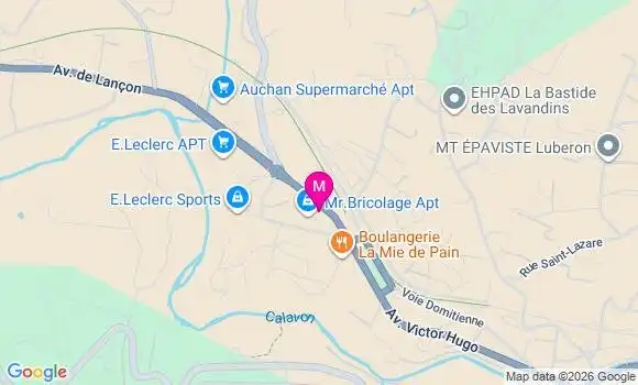 Localisation Réseau Départemental de Santé 84 Apt