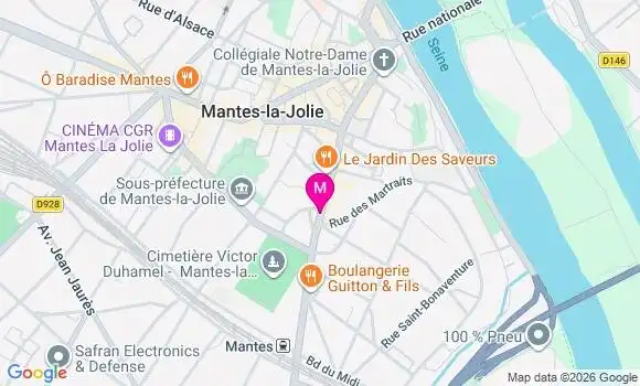 Localisation Centre de Santé Medit Smile Clinic
