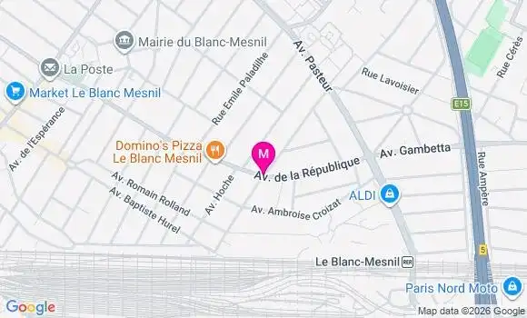 Localisation Centre de Santé Mesnil Médico Dentaire