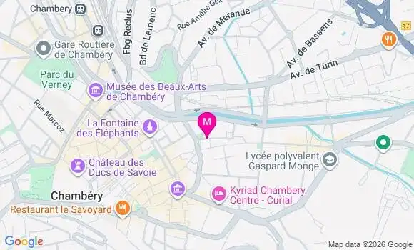 Localisation Ehpad Saint Benoit