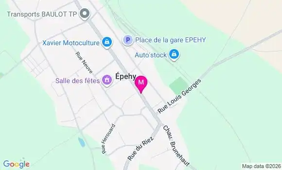 Localisation Ehpad Epehy