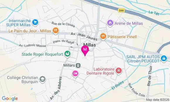 Localisation Ehpad Forca Real